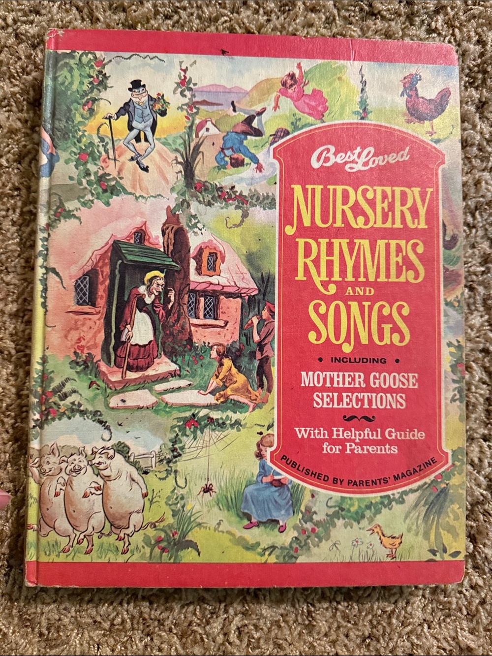 Vintage Book, 1974: Best Loved Nursery Rhymes and Songs